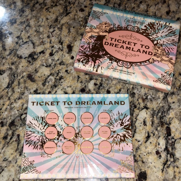 🔥2/$40🔥*NEW* 🎠 Colourpop TICKET TO DREAMLAND Whimsical Carousel Palette! - Picture 2 of 4